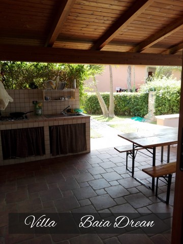 Villa Baia Dream outdoor kitchen